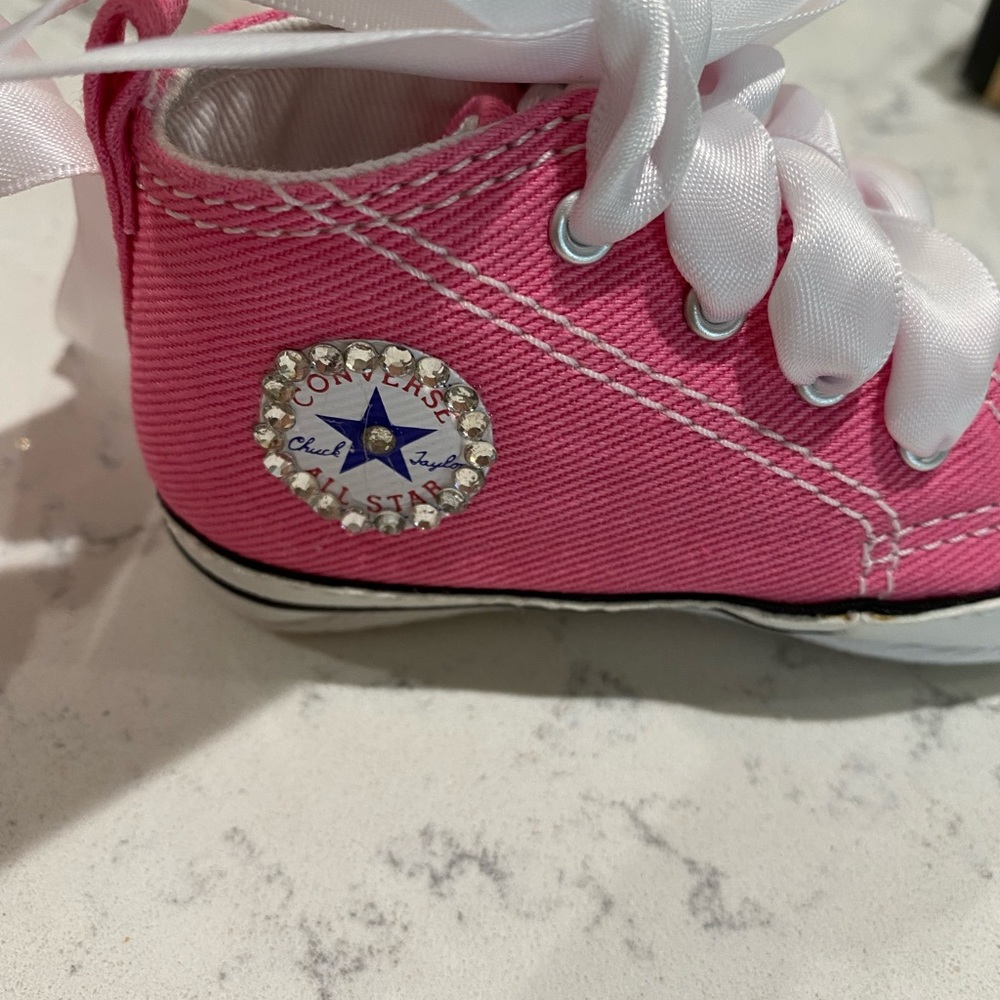 Pink Baby Converse - Picture 6 of 7